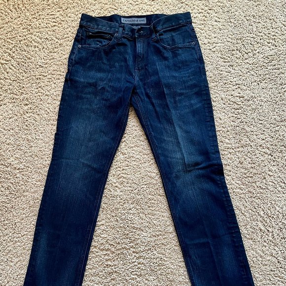 Express Mens Rocco Slim Fit Skinny Leg 32 x 34 - Picture 1 of 3